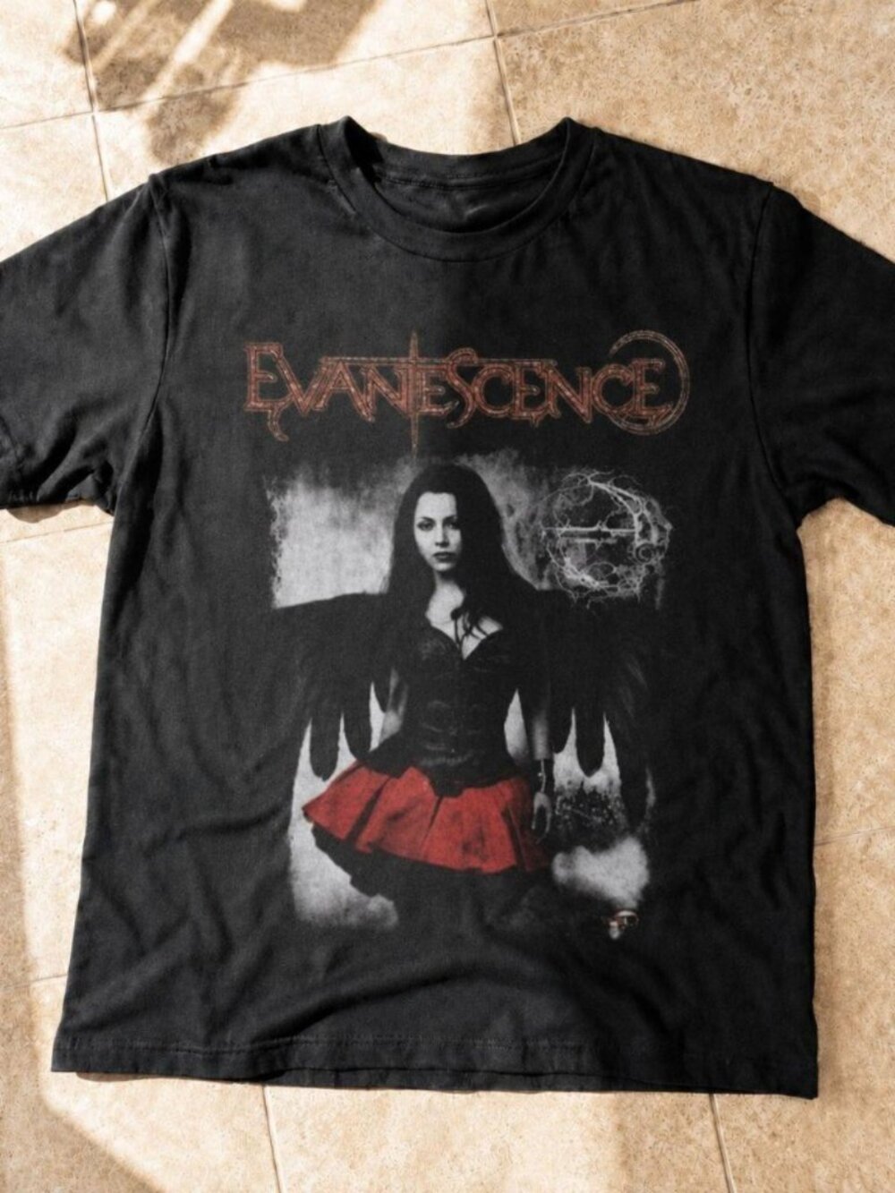 Evanescence Gothic Band Graphic Tee Black Unisex T-Shirt
